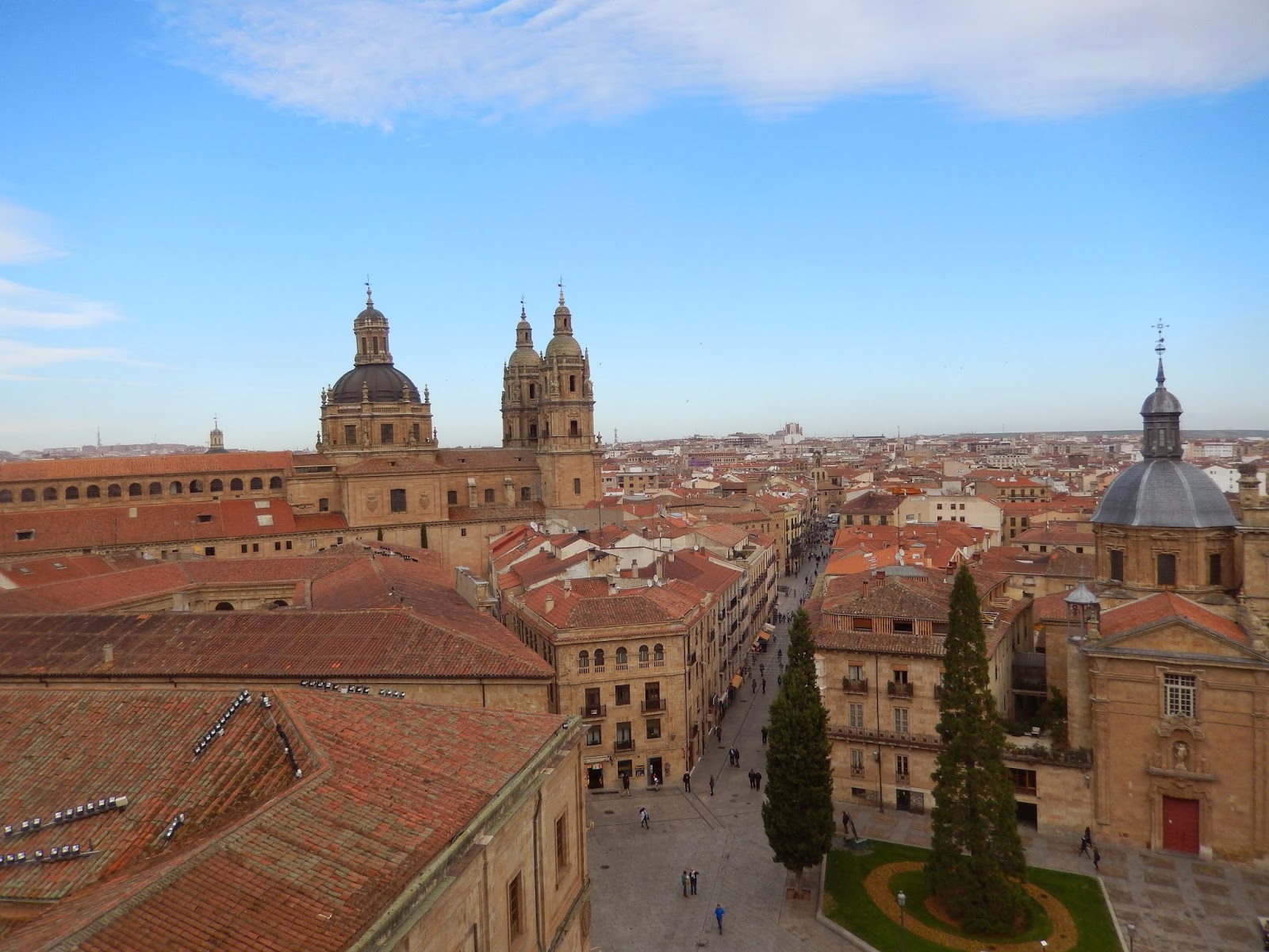 Being on a clock in Salamanca 36 hours in the city Spanish in Spain