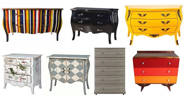 Blog Decoração de Interiores: Comoda Colorida