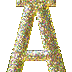 Alfabeto letras doradas animadas gratis