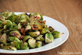 Roasted Brussel Sprouts with Walnuts