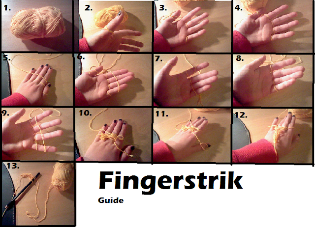 kreativ: Fingerstrik guide