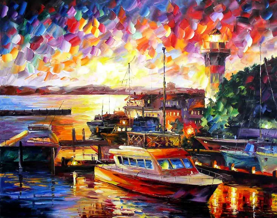 Daniel Wall, 1965 Cityscape painter Tutt'Art Pittura • Scultura