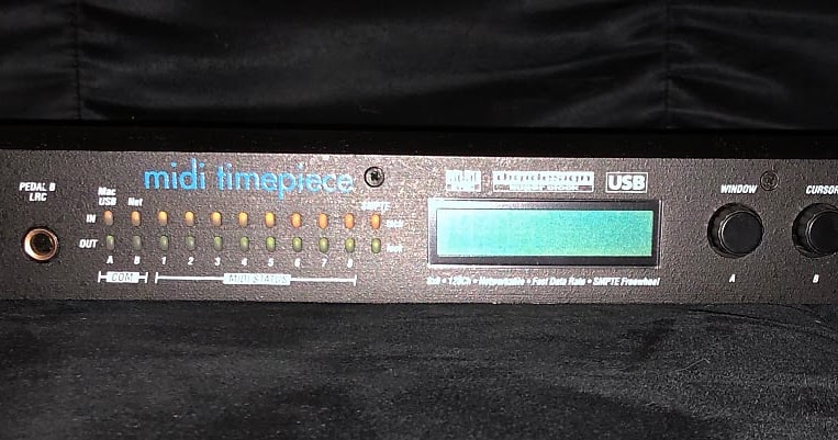 MATRIXSYNTH: MOTU MIDI Timepiece USB AV