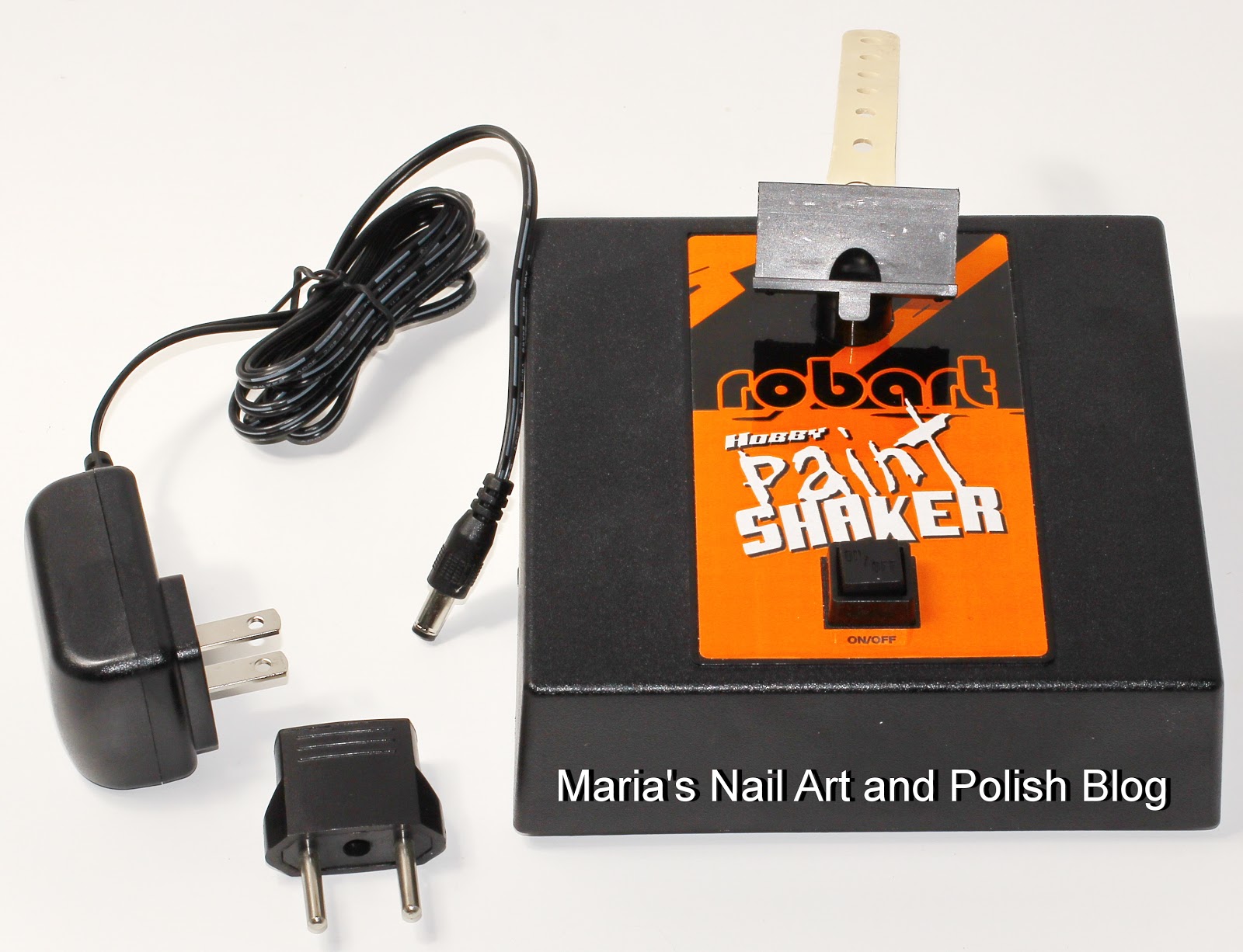 Marias Nail Art and Polish Blog Robart Hobby Paint Shaker for nail polish, review with video