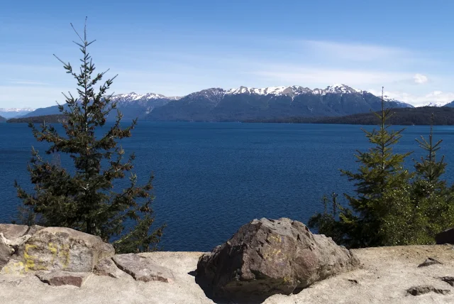 2 week Patagonia Itinerary: View on the Seven Lakes Drive near Bariloche Argentina