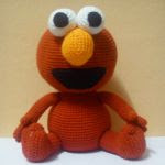 PATRON GRATIS ELMO AMIGURUMI