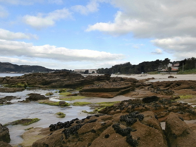 1000 Lugares en Galicia Playa de San Francisco. En Louro, Muros. Provincia de A Coruña.