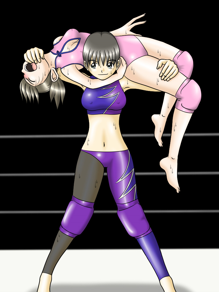 Wildcat Wrestling Vol 2: Sisters Wrestling, Mika vs Yuka.