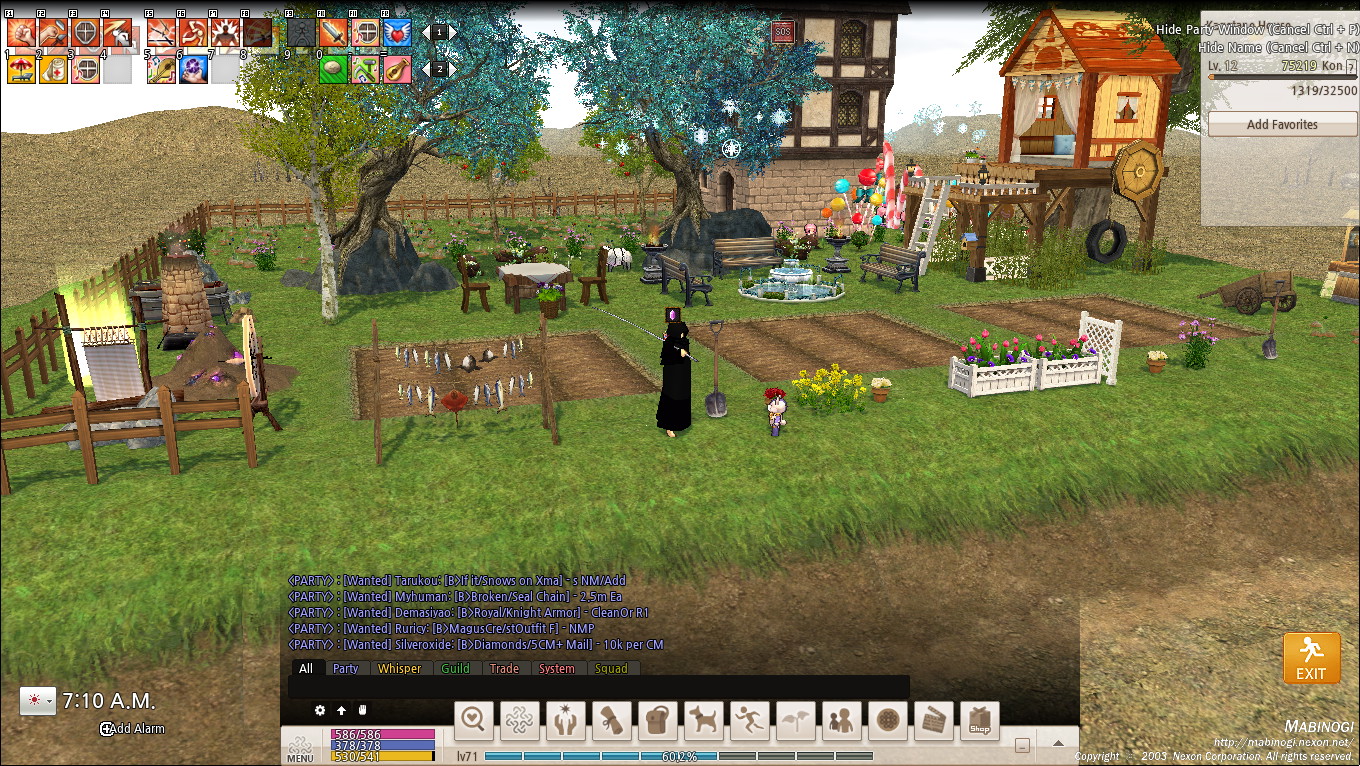 PlasmaLord games previews 021. Mabinogi พื้นที่ส่วนตัว Homestead.