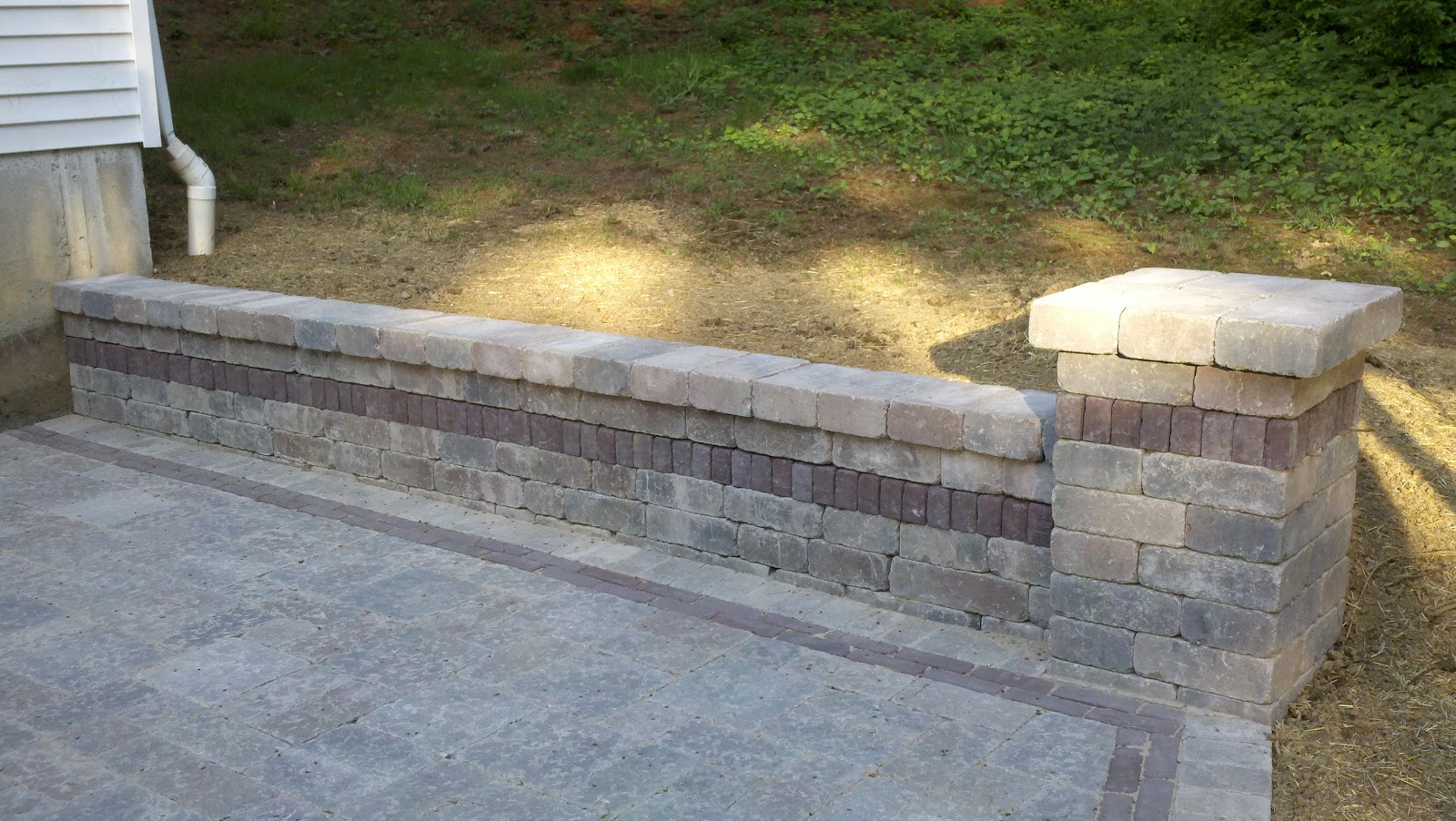 A Changing Home Transform the Yard! A Patio, Wall, Walkway Story