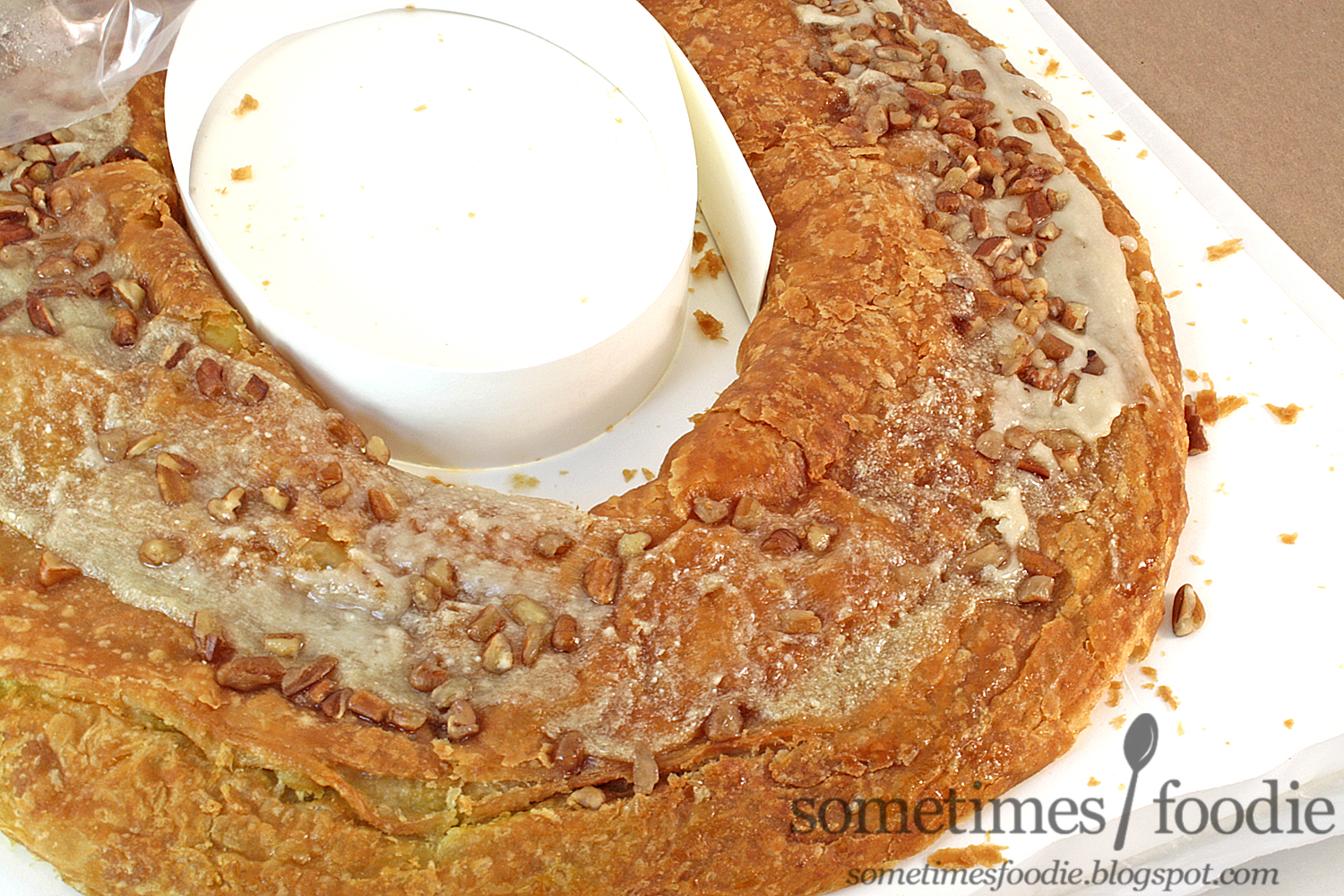 Our Almond Kringle is exceptionally flavorful and smooth. A Danish