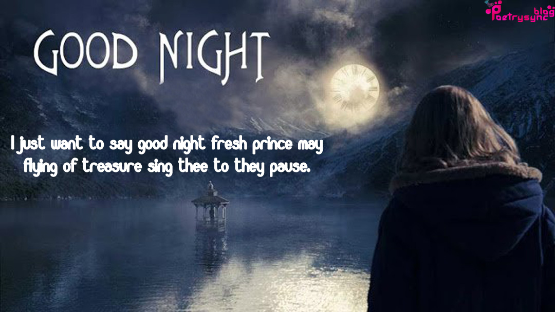 Good Night Wishes Messages with Night Moon Pictures Best Romantic