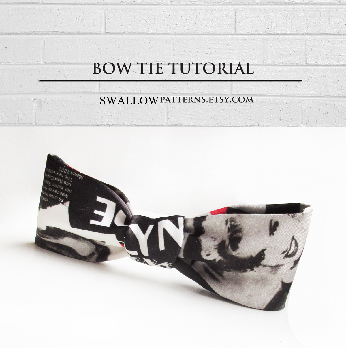 DIYStuffies Bow Tie Tutorial