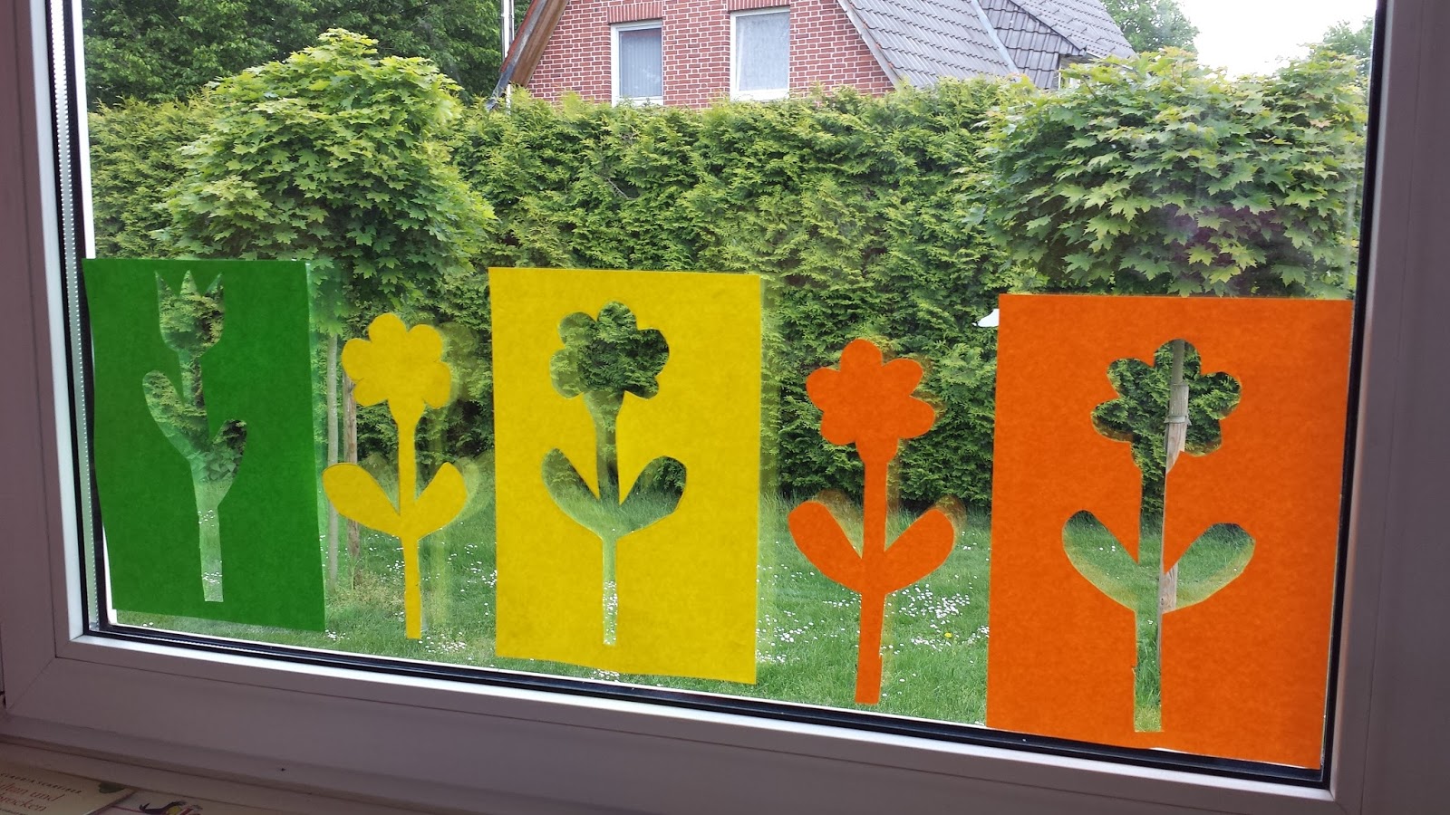 Klasse(n)Ideen: Sommerliche Fensterdeko