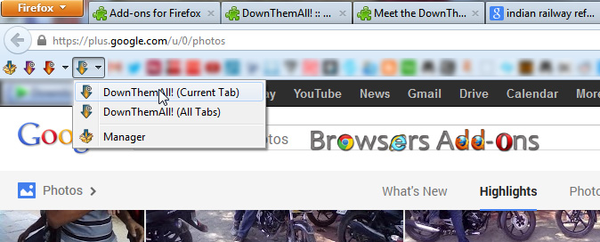 mozilla firefox addons downthemall mozilla firefox addons downthemall