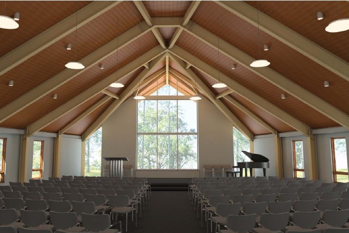 Sanctuary Rendering with Piano