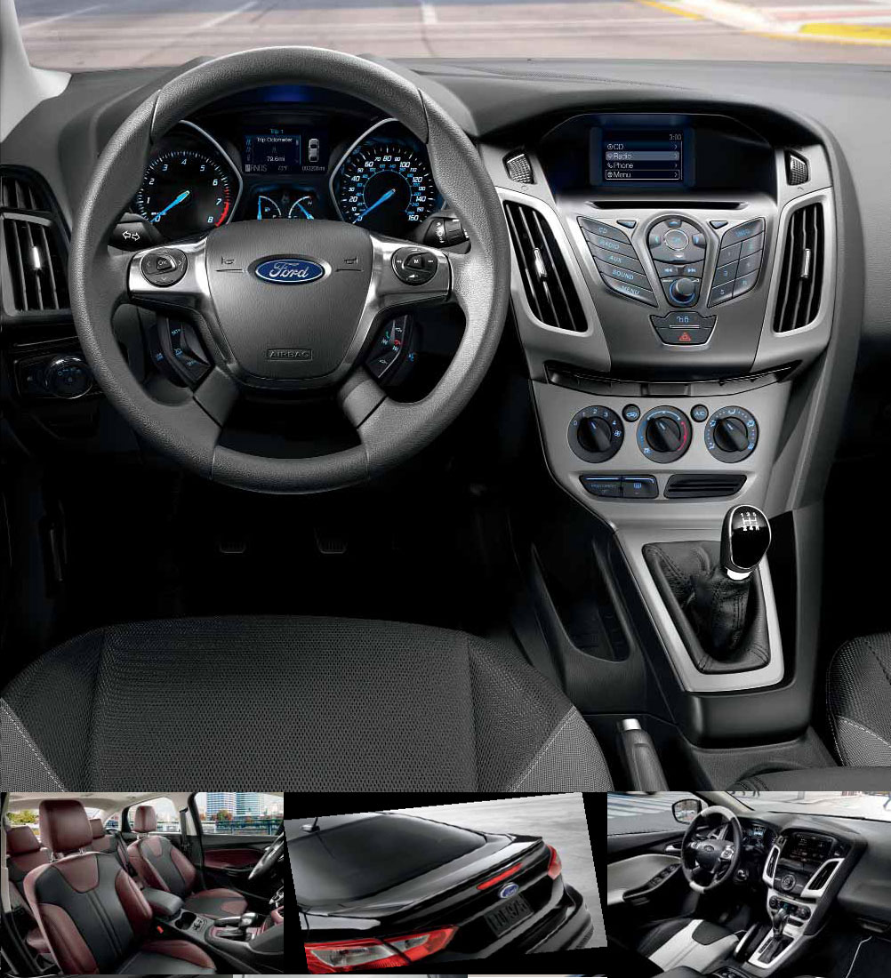 Ford: 2013 Ford Focus SE Sedan and Hatchback