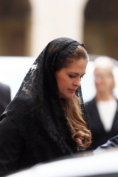 Swedish Royals attends a meeting with Pope Francis Princess Madeleine of Sweden, Christopher O'Neill and their daughter Princess Leonore, Queen Silvia of Sweden attends a meeting with Pope Francis