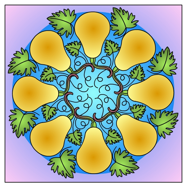 Nicole's Free Coloring Pages: Autumn Mandala * Coloring pages