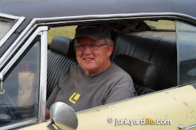 Danny Waters sits behind the wheel of the 1969 Dodge Super Bee bought new by brother in 1969.