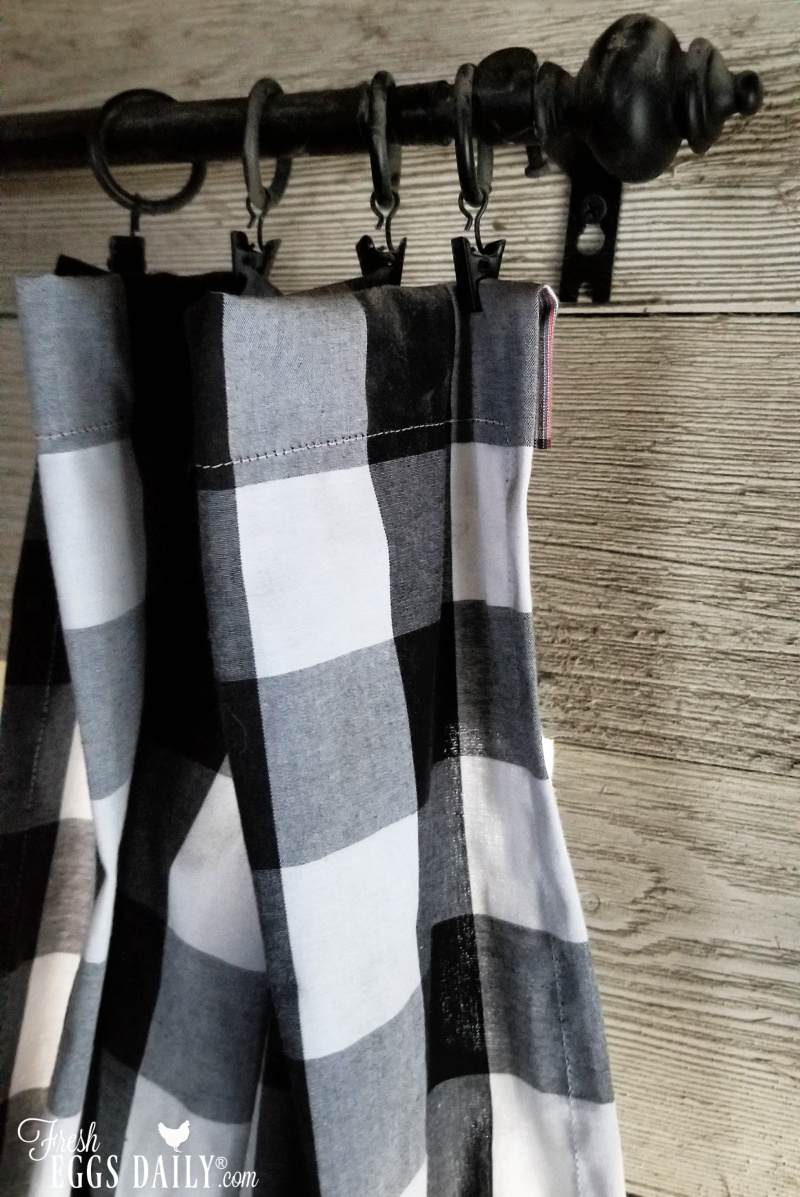 Chicken Coop Curtains "Pretty with a Purpose" Fresh Eggs Daily® with