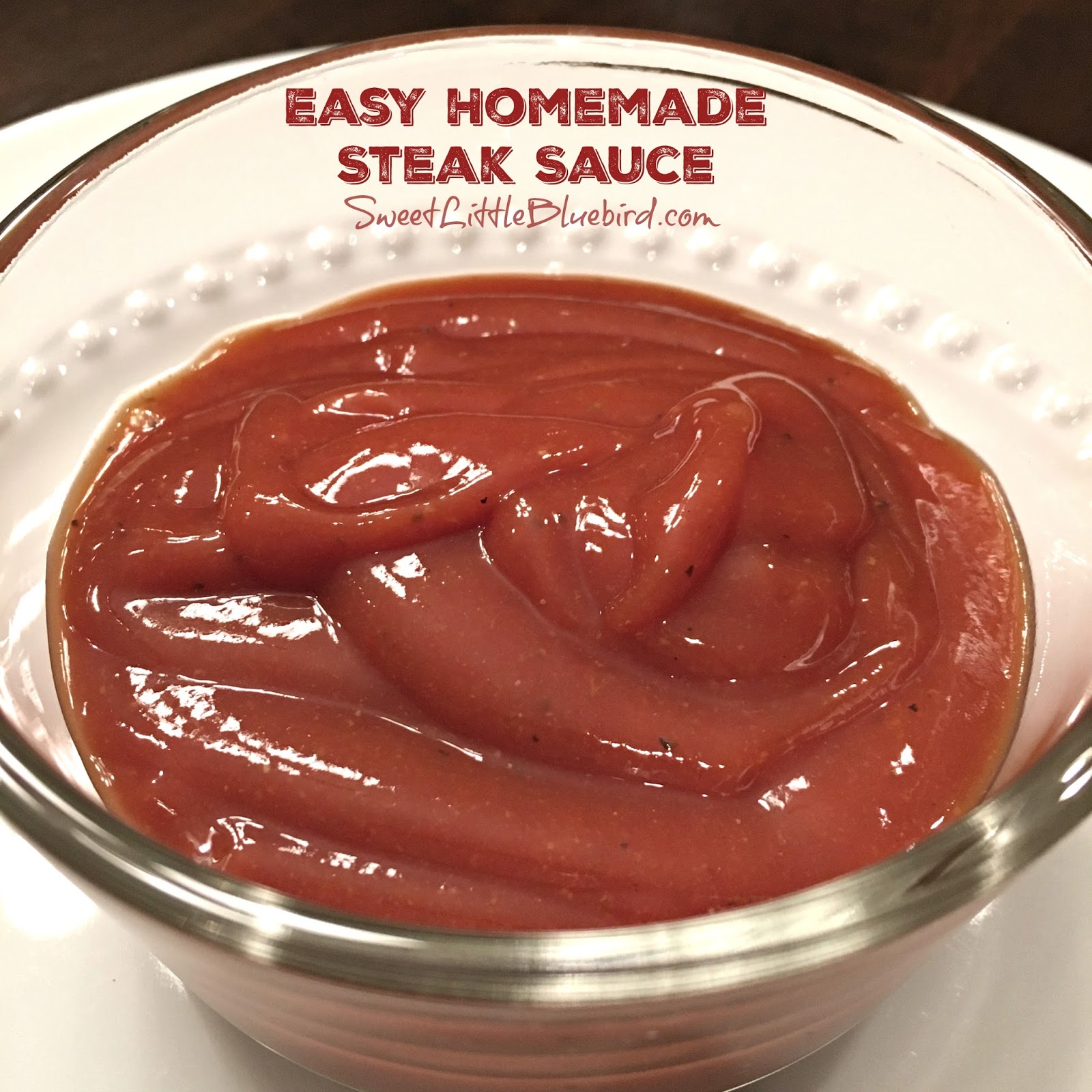 How to Make The BEST Homemade Steak Sauce