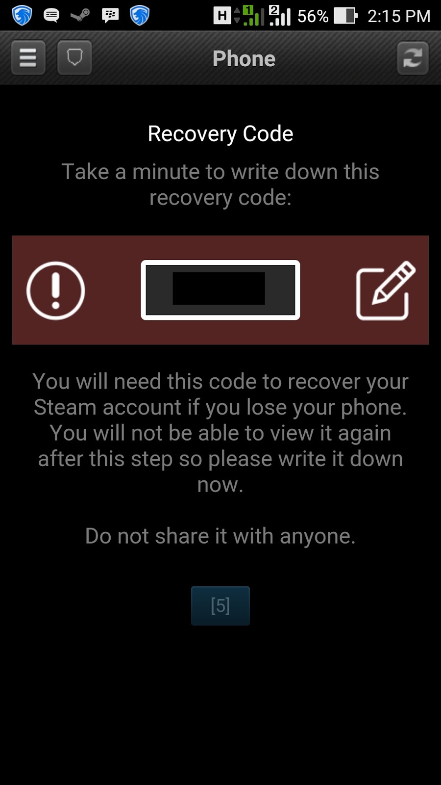 Mobile authenticator steam phone фото 18