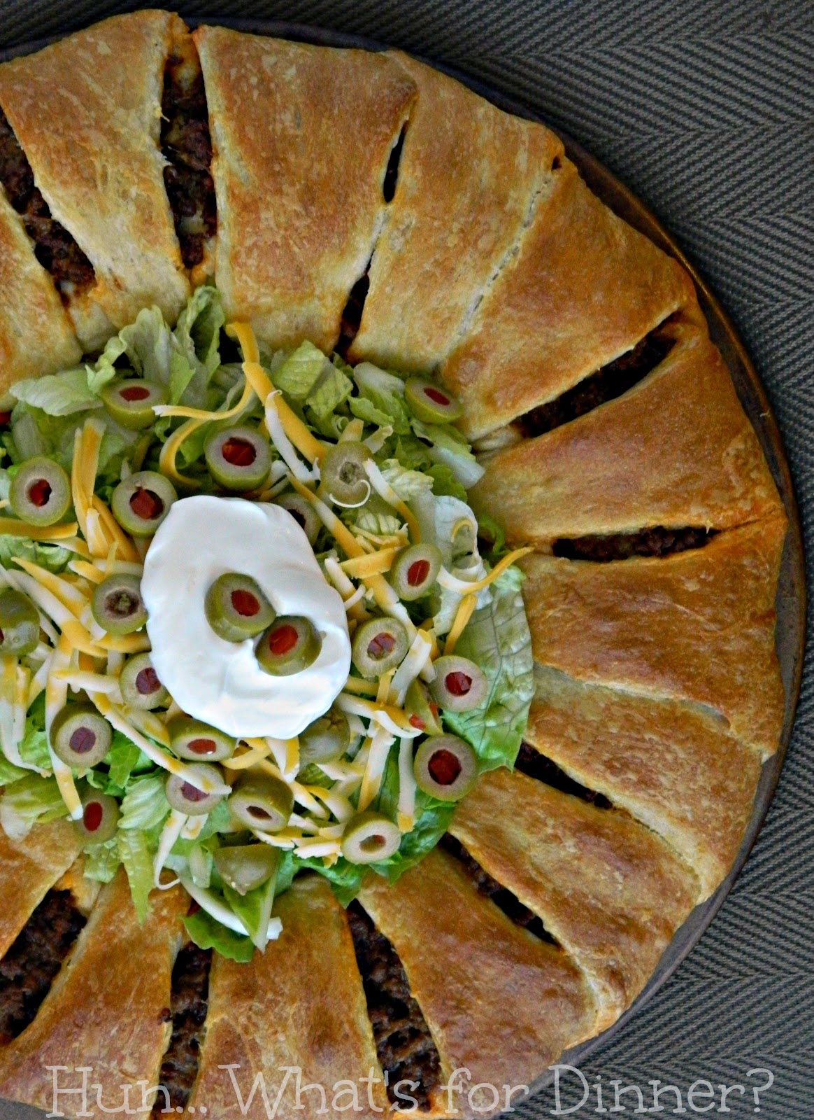 Pampered Chef Crescent Taco Ring