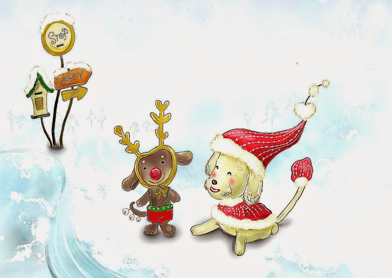 Christmas Clip Art Wallpapers   HD Wallpapers Inn
