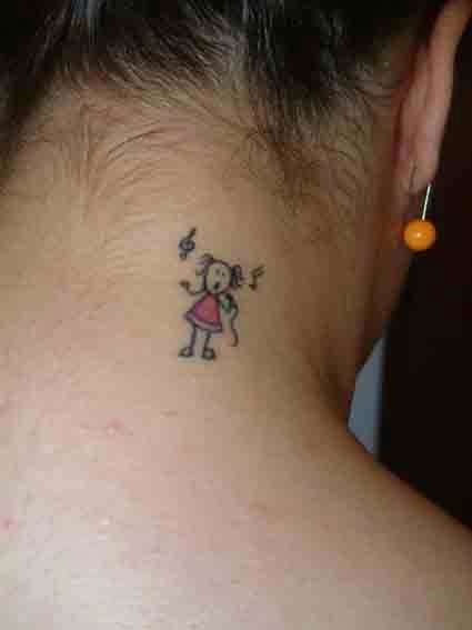 Lindas Tatuagens Femininas - Diy Feltro