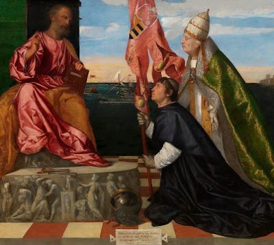 Pala di Anversa, Tiziano