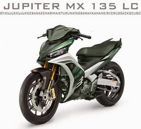 Modifikasi Jupiter MX Tampilan Sporty & Sangar | Koleksi Gambar Motor