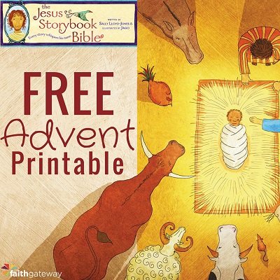 Celebrate Advent with the Jesus Storybook Bible {Free Printable Ornaments}