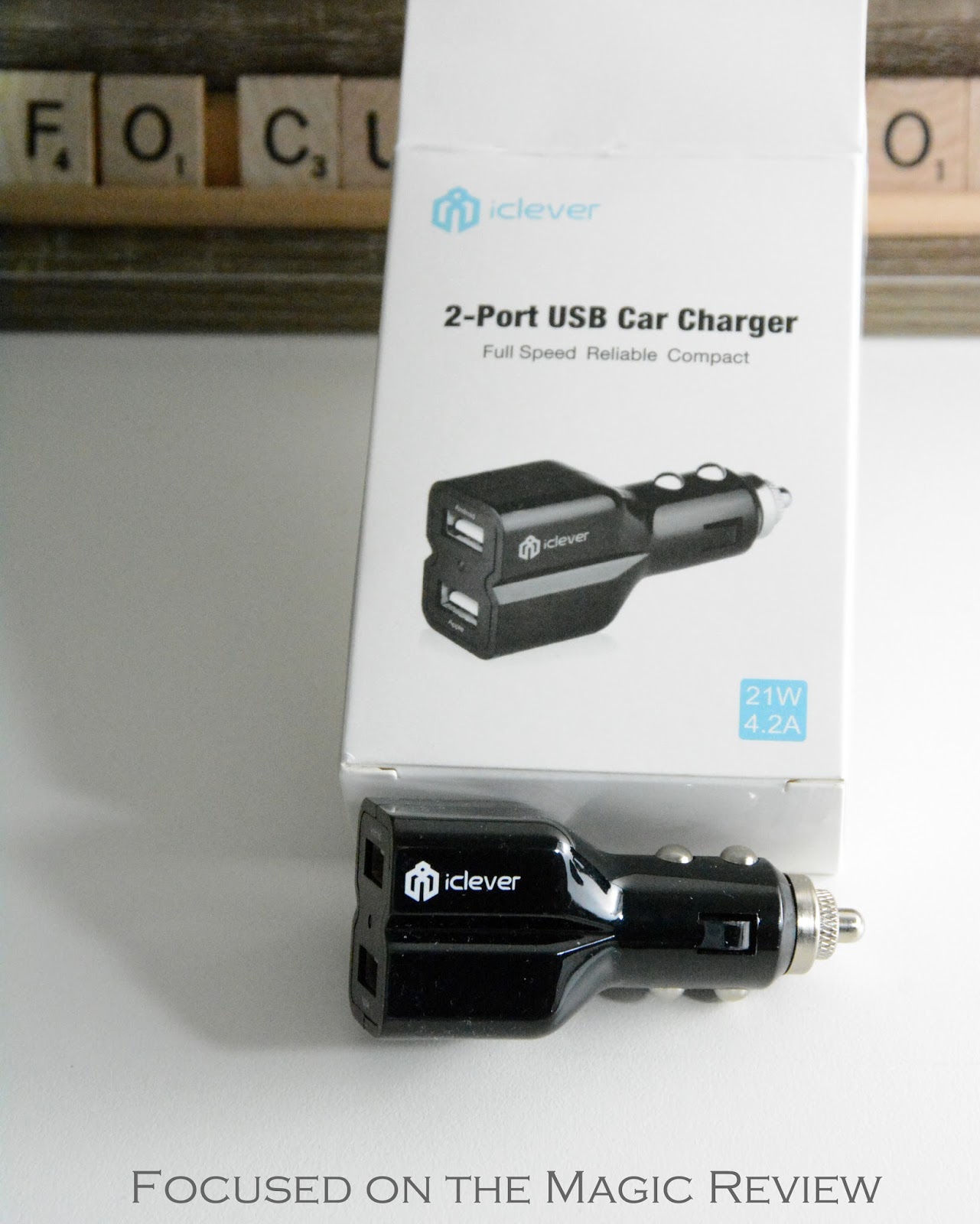 iClever 18W/3.6A max Dual Port USB Car Charger | Focused on the Magic Review