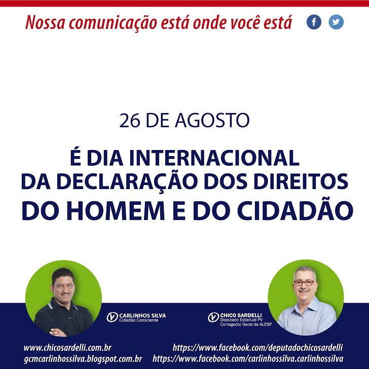 DALVA DAY * 2016 Dia Internacional da Declaração dos Direitos do Homem e do Cidadão DALVA DAY * 2016 Dia Internacional da Declaração dos Direitos do Homem e do Cidadão