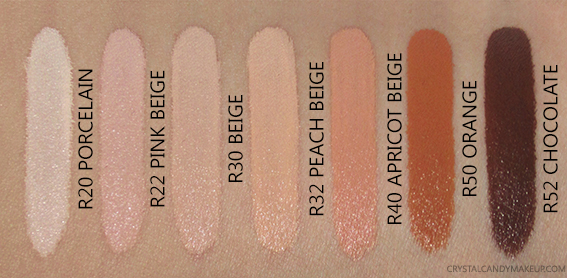 ❤ MakeupByJoyce ❤** !: Swatches + Comparisons - Chanel Foundations +  Concealers