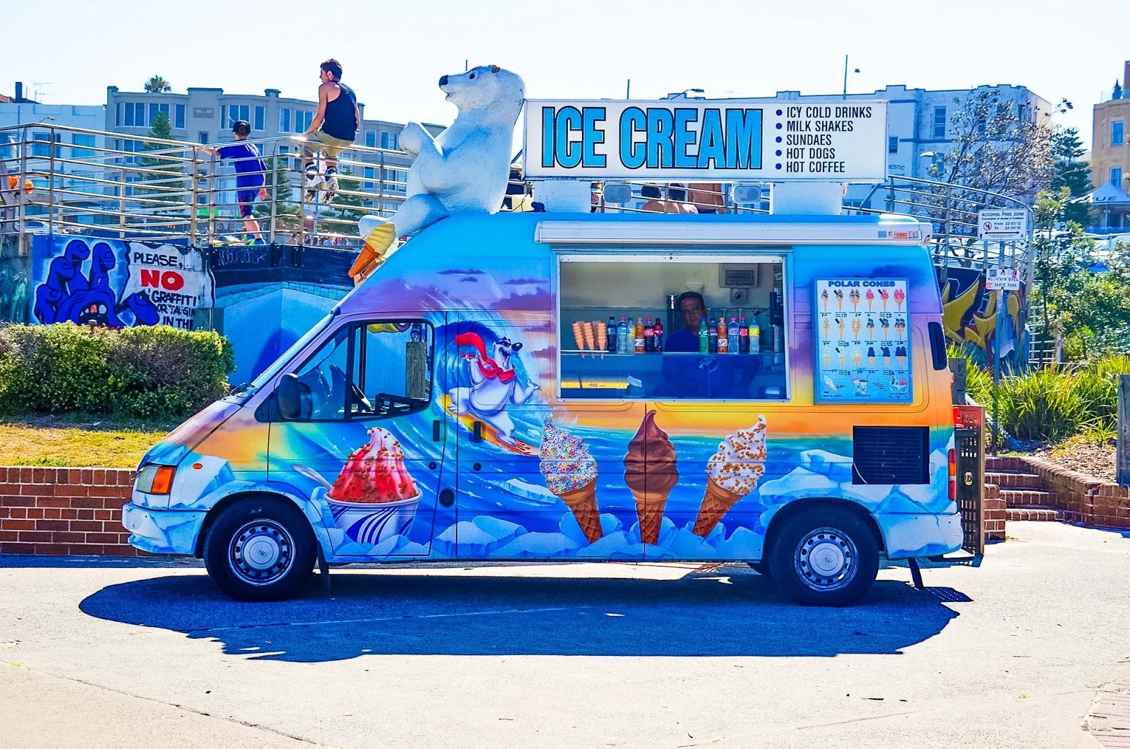 bondi ice-cream truck