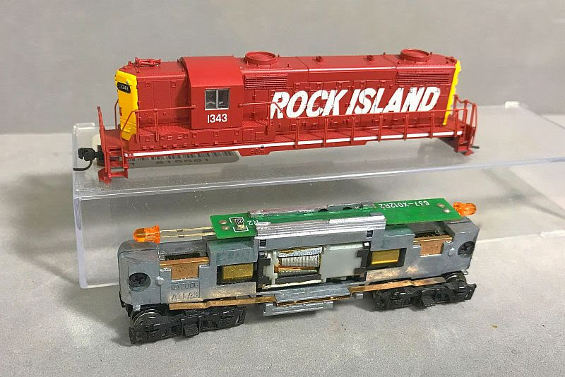 n scale rock island