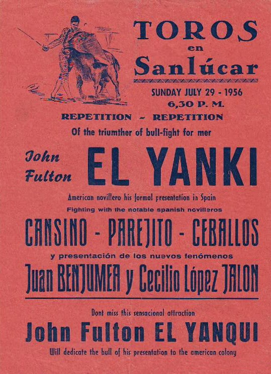 Curiosidades de Sanlúcar de Barrameda John Fulton, el Yanki