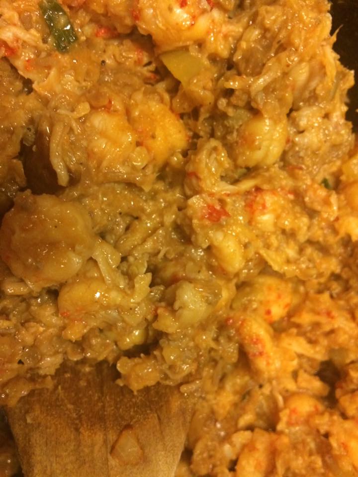 Destinations Diva Crawfish Boudin Stuffing