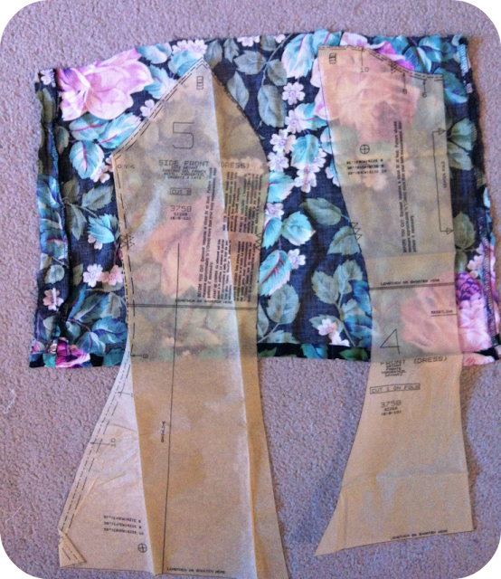Angelika's Crafts: Skirt to dress refashion Part 2