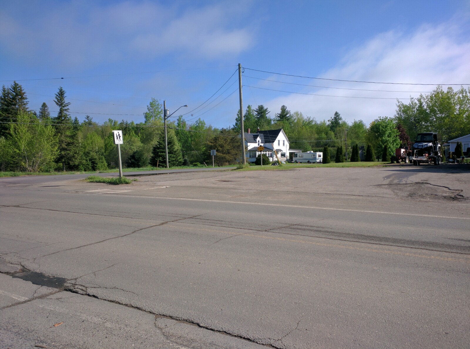 Ewalds en route Chipman, New Brunswick my once home!