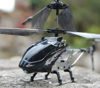 Black RC Firebird Mini RC Helicopter Picture
