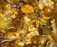 Jamaican jerk chicken stew