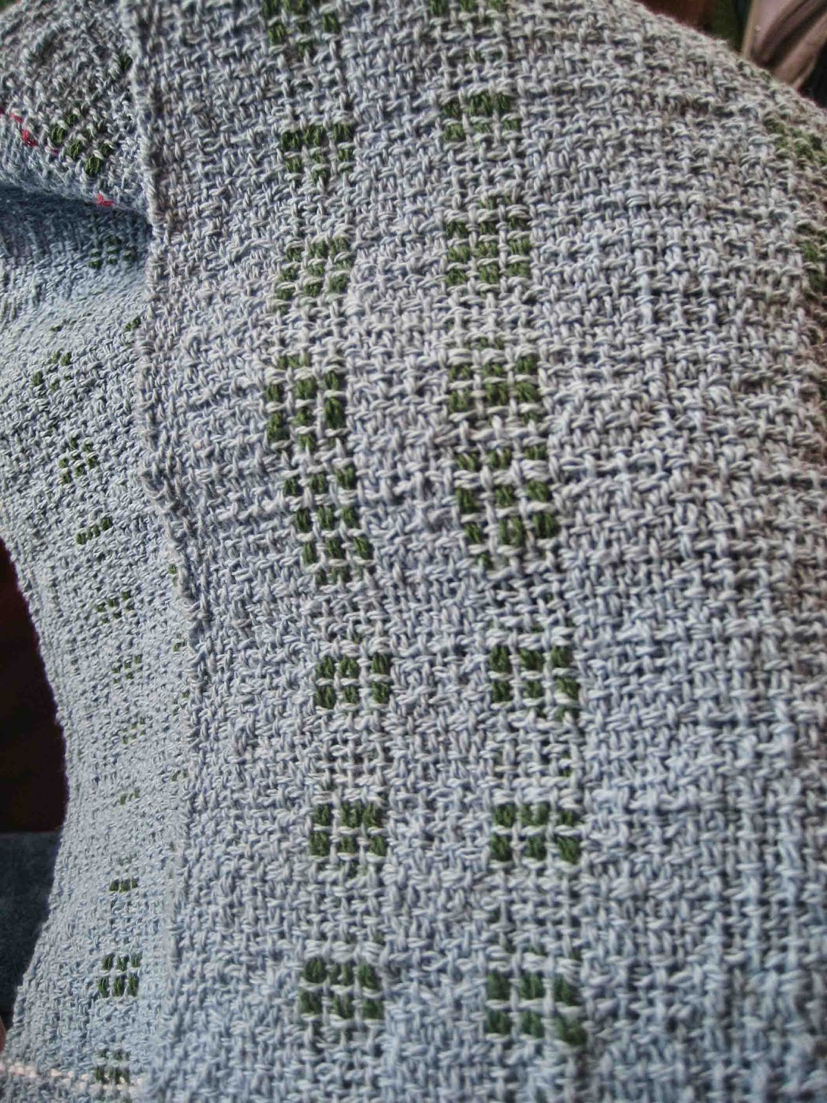 Not 2 Square Weavers Fabric Analysis of a Handwoven Towel