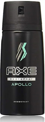 Axe Daily Fragrance body spray mens, Apollo Axe Daily Fragrance body spray mens, Apollo