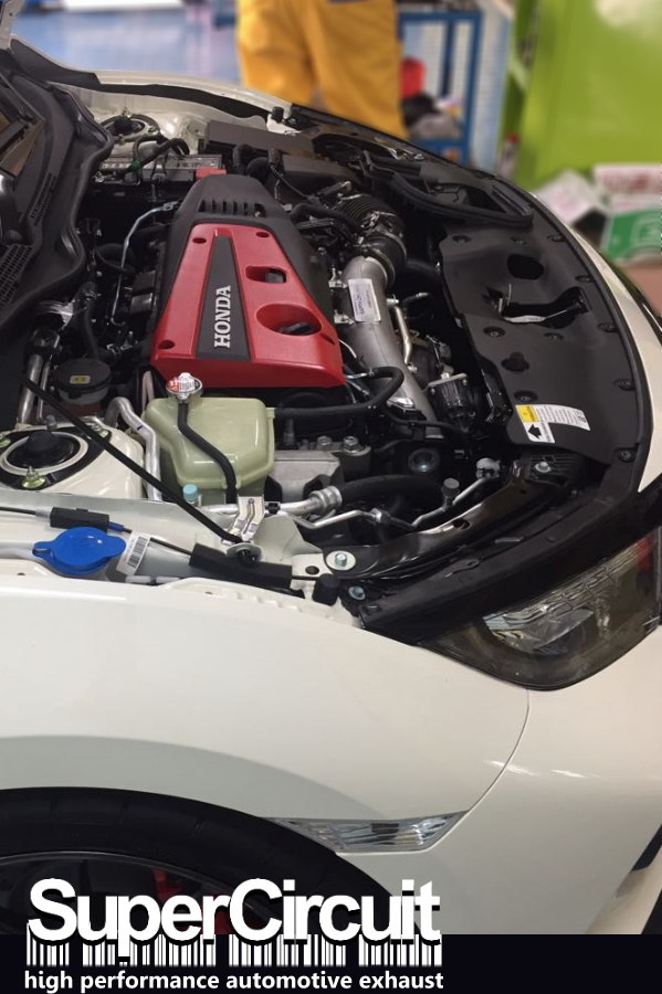 SUPERCIRCUIT Exhaust Pro Shop: Honda Civic FK8 Type-R Downpipe & Front Pipe