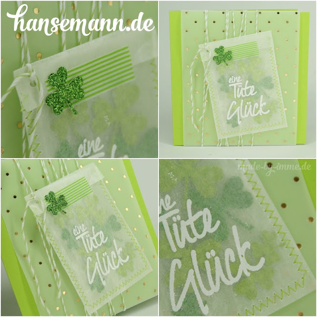 Eine Tüte Glück Selber Machen Ich wünsche Euch eine Tüte voll Glück! - made-by-imme.de