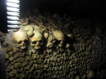 A wall of skulls &and bones