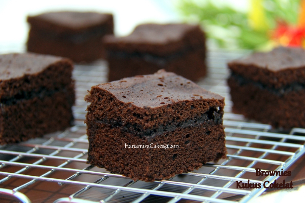 Brownies Kukus Cokelat Hanamira Kitchen